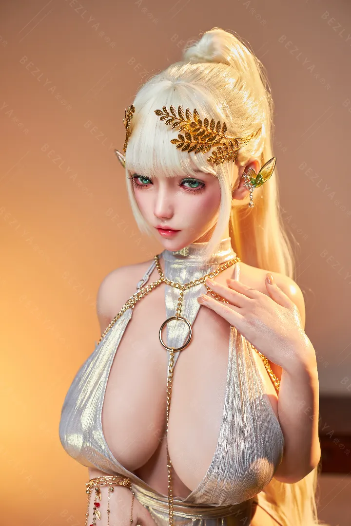 157cm (5ft2) คัพ K น้ำหนักเบา ซิลิโคน ตุ๊กตายาง หัวขยับกรามได้ Cyrtanthera